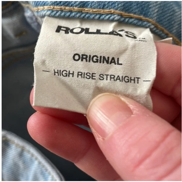 Rolla's original Straight Jeans in Comfort Sky Size 26 - Picture 5 of 7